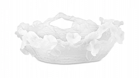 Чаша декоративная Decor de Table Pate de Verre Cristal Утренняя Заря 30 см
