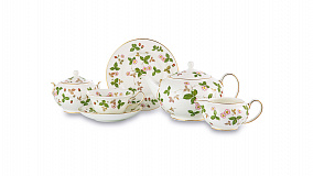 Сервиз чайный Wedgwood Земляника на 6 персон 21 предмет