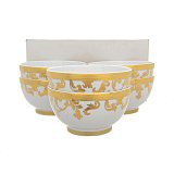 Набор салатников на 6 персон Falkenporzellan Tosca Creme Gold 12,5см