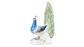 Фигурка Meissen Павлин 23 см, фарфор