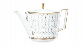 Чайник заварочный Wedgewood Ренессанс 1,1 л, фарфор, серый