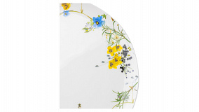 Столовый сервиз на 6 персон Rosenthal "Альпийские цветы", 21 предмет