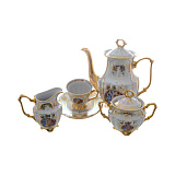 Кофейный сервиз на 6 персон Repast Мадонна перламутр Мария-тереза