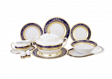 Столовый сервиз на 6 персон Constanza Cobalt Gold 9320