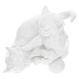 Фигурка Meissen 10см Играющие кошки (Эрих Хезель,1935г.)
