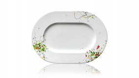 Блюдо овальное Rosenthal Дикие цветы 34 см