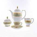Кофейный сервиз на 6 персон Imperial Seladon Gold