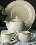 Чайный сервиз на 6 персон Золотая вышивка