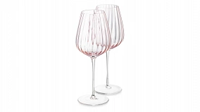 Набор бокалов для белого вина Nude Glass Round UP Dusty Rose 350 мл, 2 шт